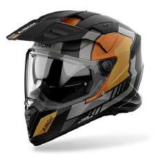 AIROH CASCO INTEGRALE BANDIT HORN GOLD