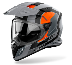 AIROH CASCO INTEGRALE BANDIT HORN ARANCIONE