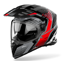 AIROH CASCO INTEGRALE BANDIT SPICY ROSSO