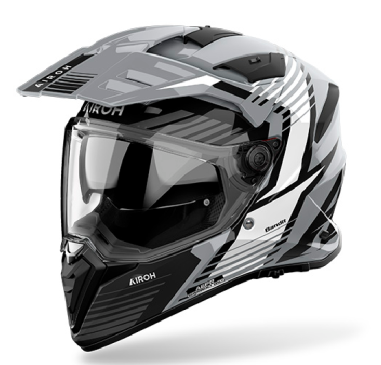 AIROH CASCO INTEGRALE BANDIT SPICY GRIGIO