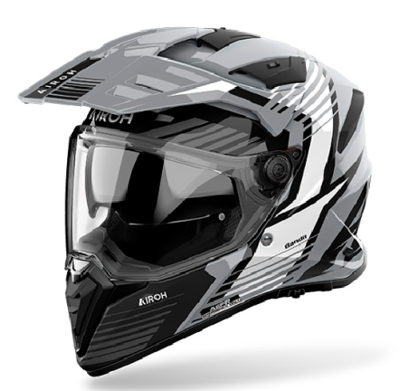 AIROH CASCO INTEGRALE BANDIT SPICY GRIGIO