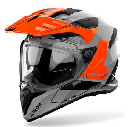 AIROH CASCO INTEGRALE BANDIT TUNE GIALLO