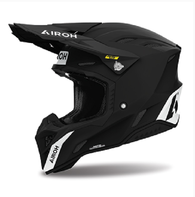 AIROH CASCO INTEGRALE AVIATOR FACTORY NERO OPACO
