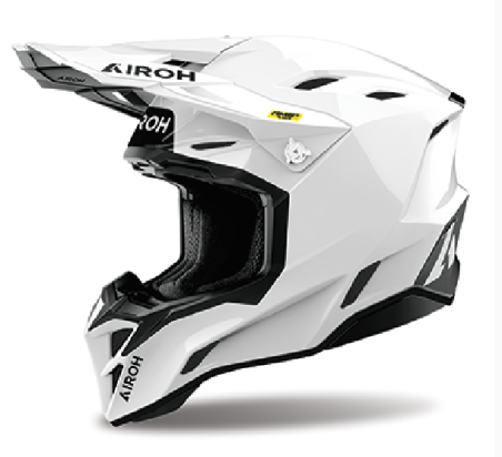 AIROH CASCO INTEGRALE AVIATOR FACTORY BIANCO