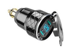 INTERPHONE  ADATTATORE 2 USB PER PRESA DIN