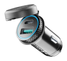 INTERPHONE  ADATTATORE 2 USB PER ACCENDISIGARI