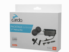 CARDO Packtalk Outdoor 2nd Helmet Kit with sound by JBL