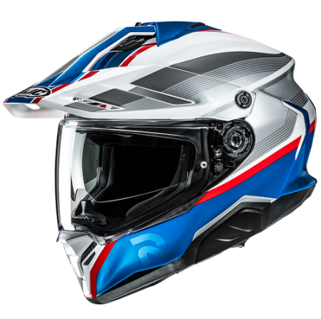 HJC CASCO ADVENTURE RPHA 60 ARBRE ROSSO BLU MC21