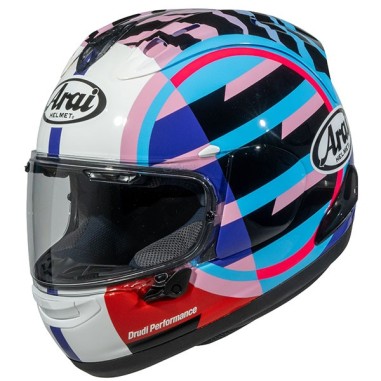 ARAI CASCO INTEGRALE RX-7 V EVO SPECTRE CYAN