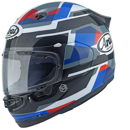 ARAI CASCO INTEGRALE QUANTIC ABSTRACT BLUE