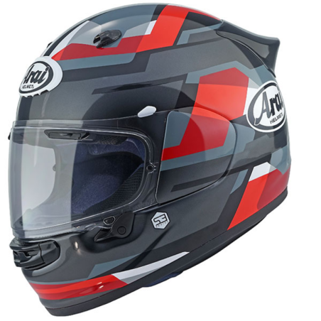 ARAI CASCO INTEGRALE QUANTIC ABSTRACT RED
