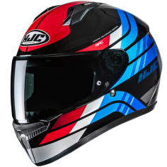 HJC CASCO INTEGRALE C10 HIPER ROSSO VERDE MC21
