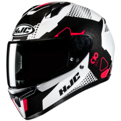 HJC CASCO INTEGRALE C10 ASPA ROSSO MC1