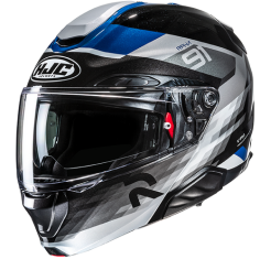 HJC CASCO MODULARE IN FIBRA RPHA 91 MADAL BLU MC2