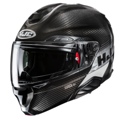 HJC CASCO MODULARE IN FIBRA RPHA 91 CARBON ELIG GRIGIO MC5