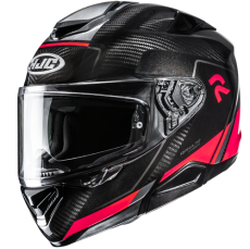 HJC CASCO INTEGRALE RPHA 72 CARBON FYNEX ROSSO MC1