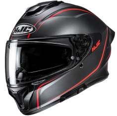 HJC CASCO INTEGRALE C71 QUEZ ROSSO MC1SF