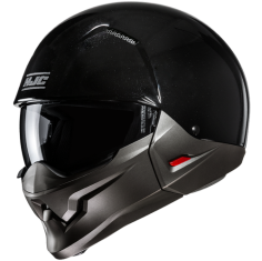 HJC CASCO JET MODULARE i20N NERO LUCIDO