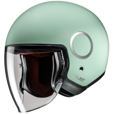 HJC CASCO JET IN FIBRA RPHA 40 VERDE ACQUA