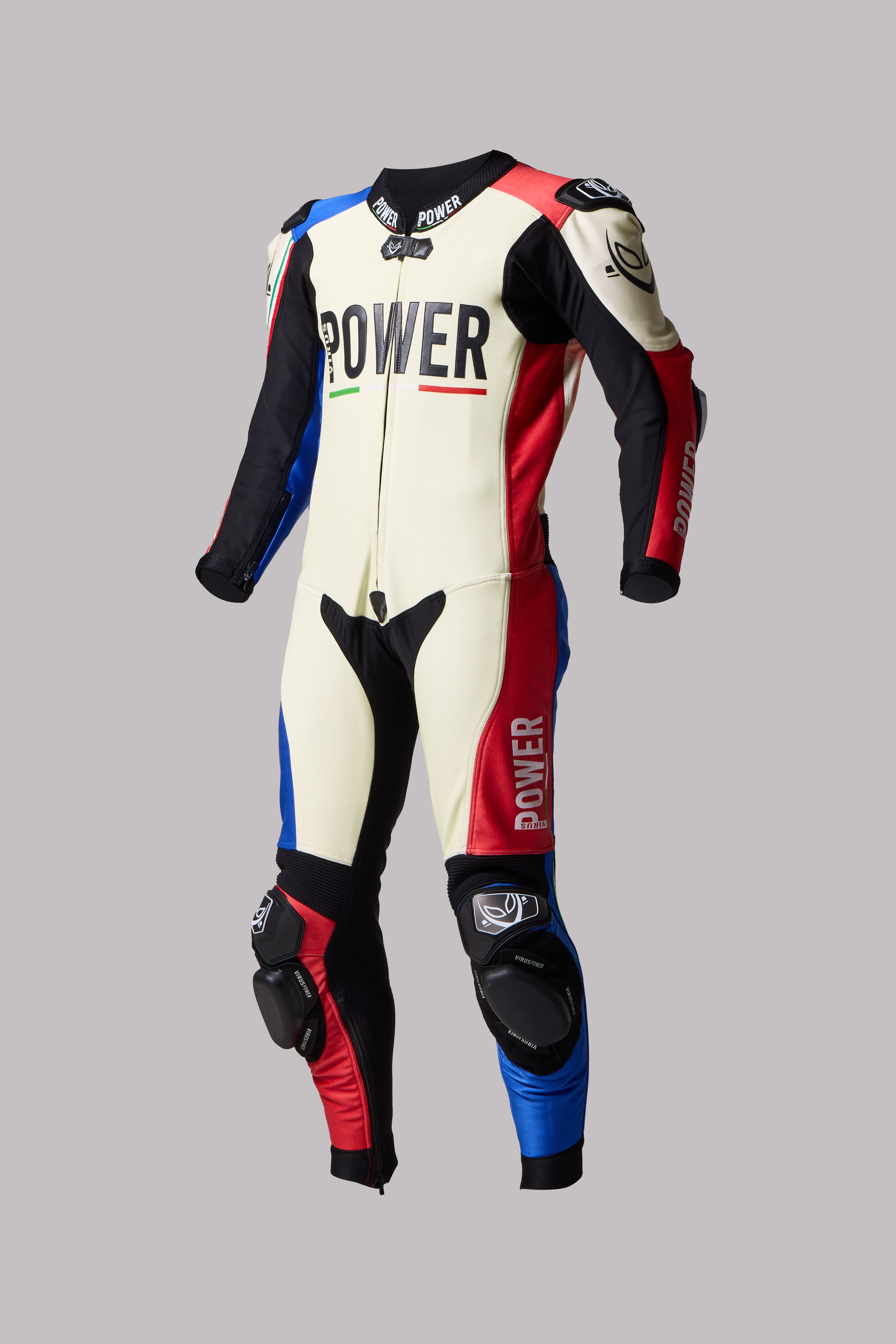 VIRUS POWER TUTA INTER PREDATOR BIANCO/ROSSO/BLU Motorbros